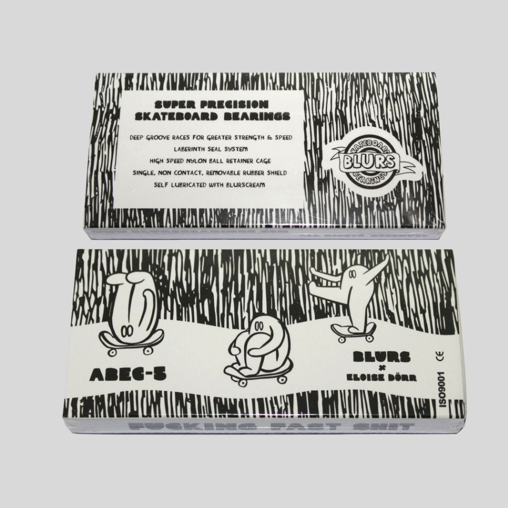 Blurs Bearings 8 Pack - Brisbane City Skate