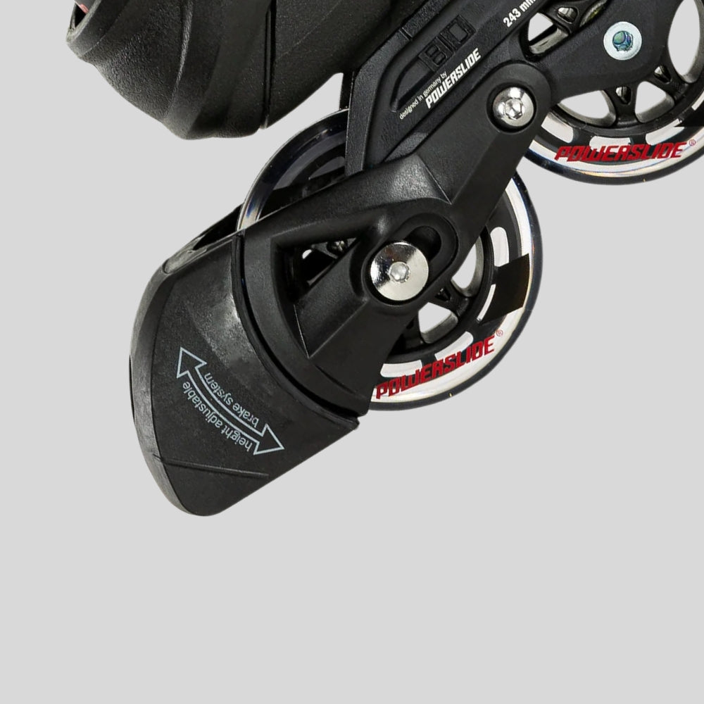 Powerslide Phuzion Radon Black 80 - Brisbane City Skate