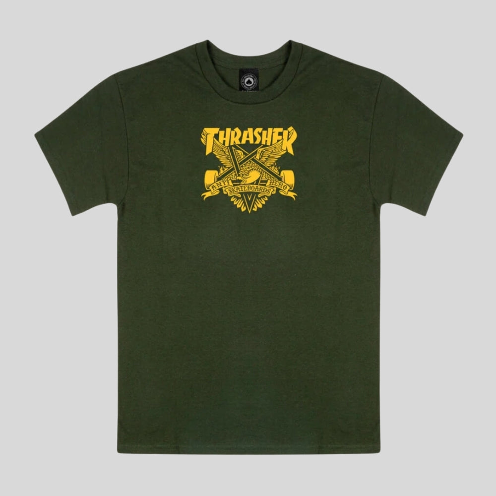 Thrasher X Anti Hero Eaglegram Tee