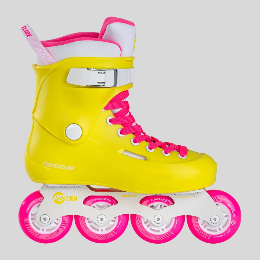 Powerslide Zoom Neon Yellow 80 - Brisbane City Skate