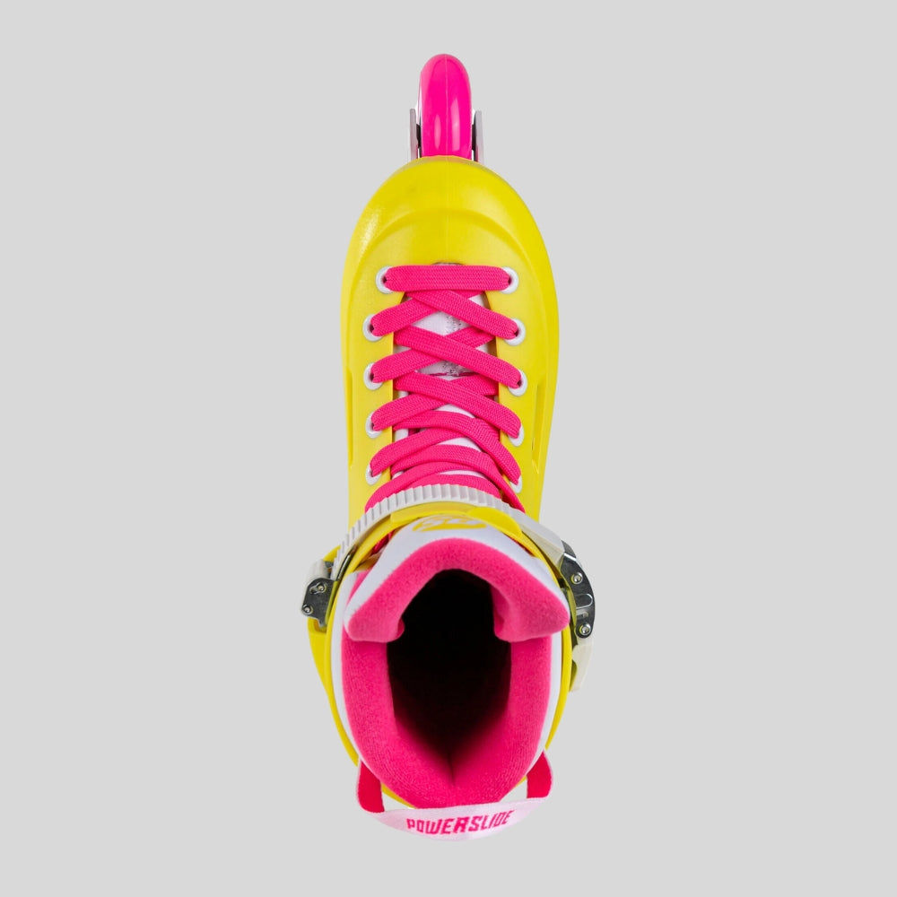 Powerslide Zoom Neon Yellow 80 - Brisbane City Skate