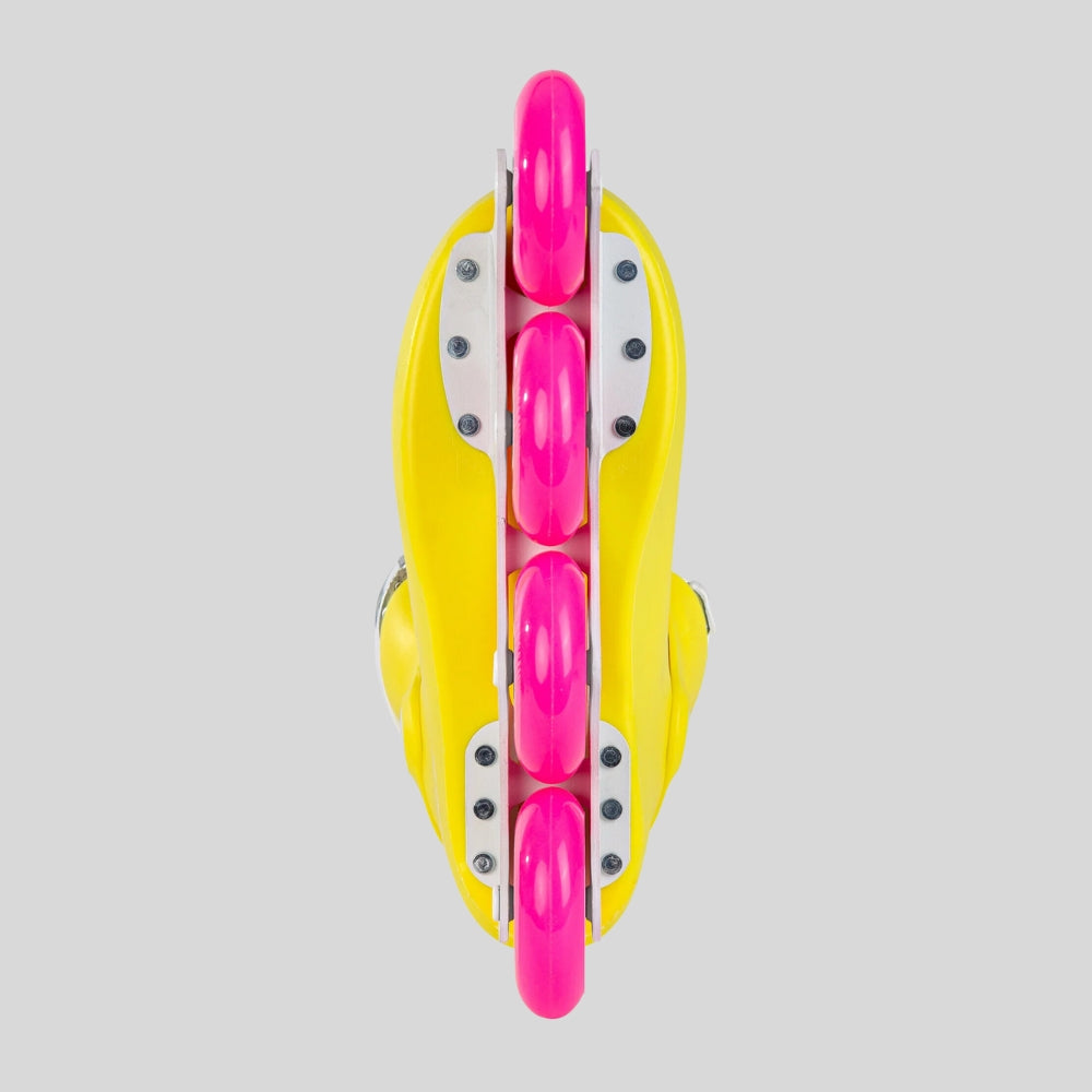 Powerslide Zoom Neon Yellow 80 - Brisbane City Skate