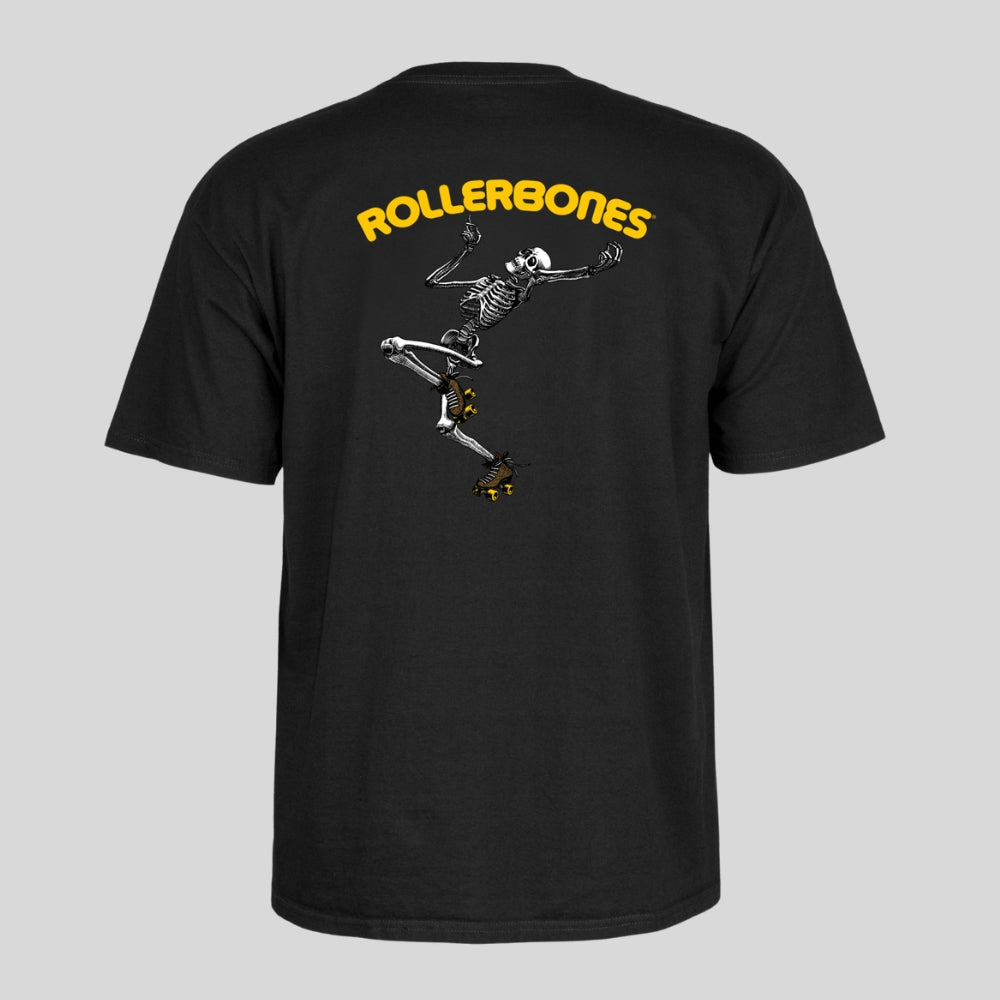 Rollerbones Dancing Skeleton Tee